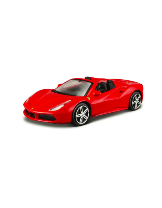 Bburago - Ferrari 488 Spider 1:43 (Race + Play)