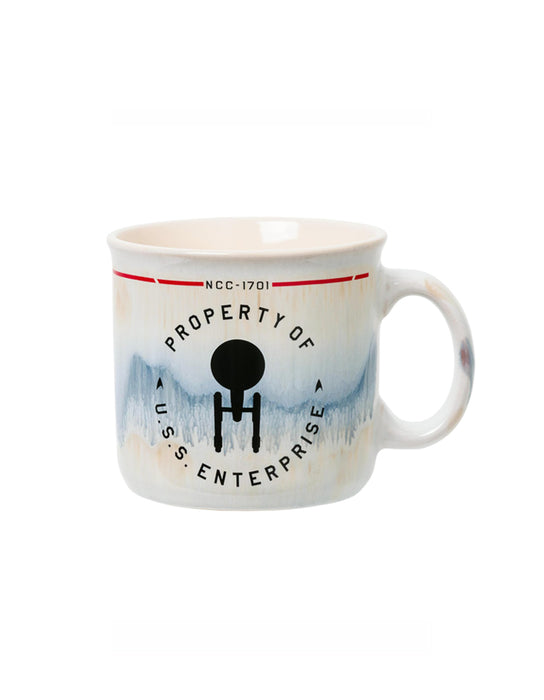 Star Trek - Tasse voyage « Property Of U.S.S Enterprise »
