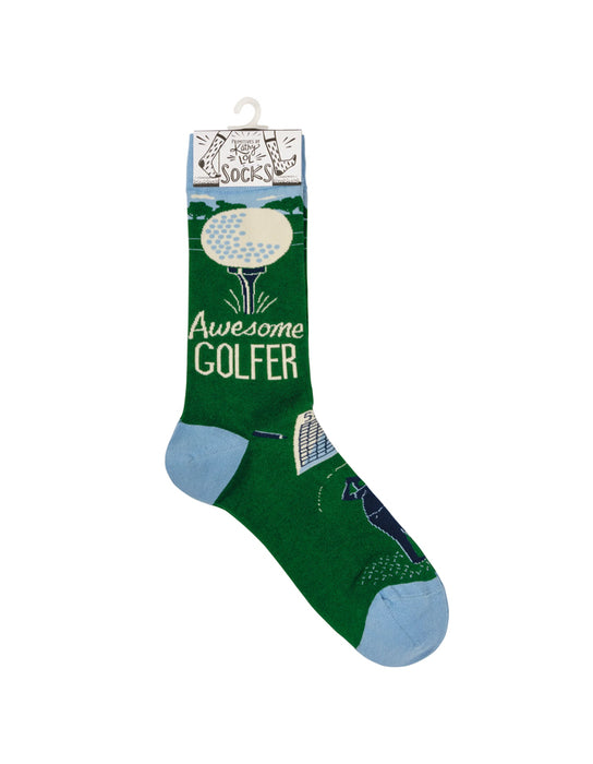 Primitives by Kathy - « Awesome Golfer » chausettes pour hommes