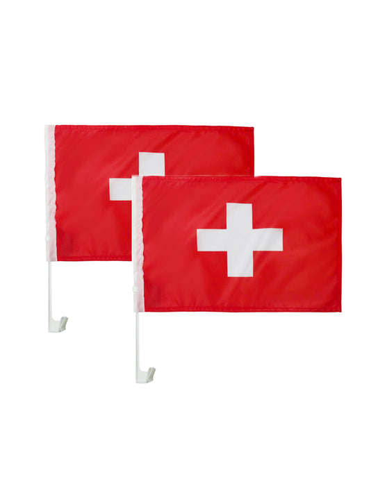Switzerland - Set of 2 Flags