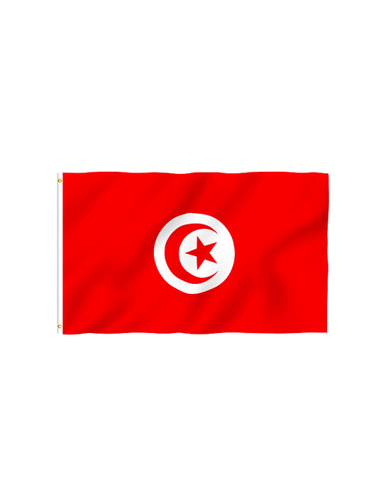 Tunisie - Grand drapeau