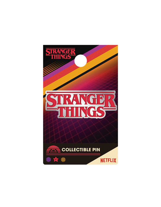 Stranger Things - Épingle en émail logo