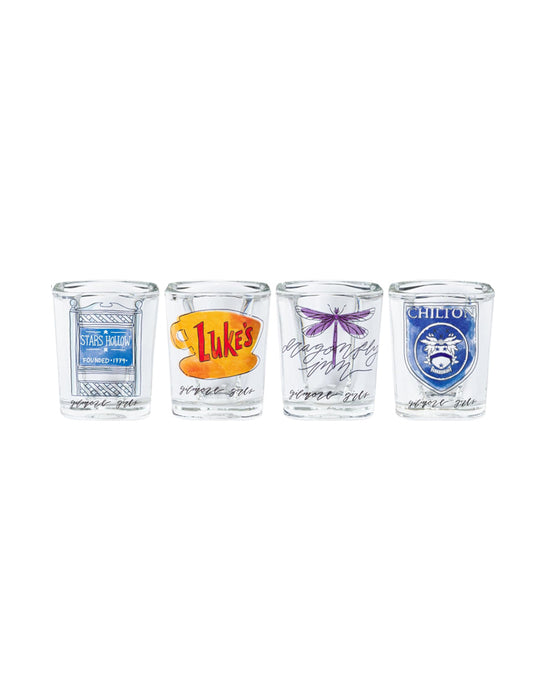 Gilmore Girls - Ensemble de verrerie (Verres carrés)