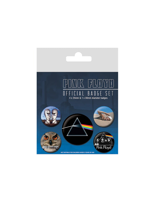 Pink Floyd - Paquet de badges