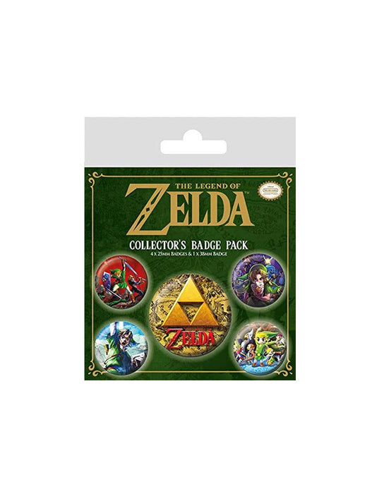 The Legend Of Zelda - Paquet de badges