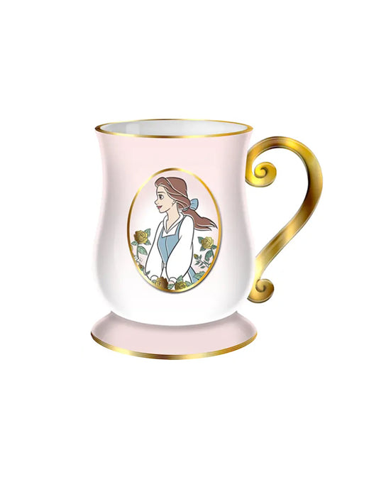 Beauty and the Beast - Belle Mug With Roses (Gold Foil)