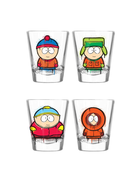 South Park - Glassware Set (Grafitti)