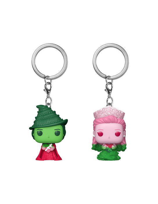 Wicked - Elphaba Thropp & Glinda Upland Keychain (Ombre) 