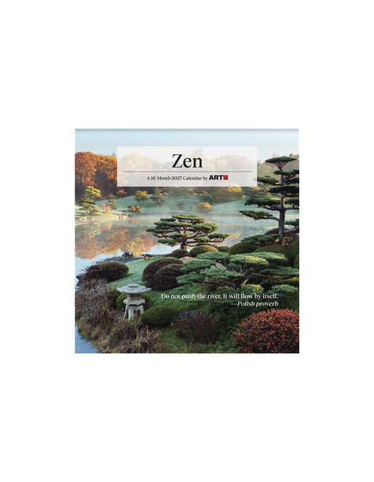ART - Calendrier Zen 2026-27 (Bilingue)