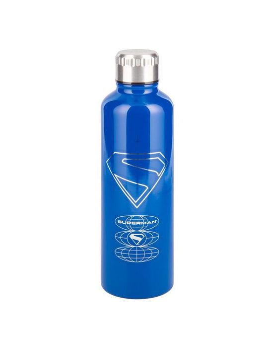 Superman - Bouteille d'eau métal théâtrale