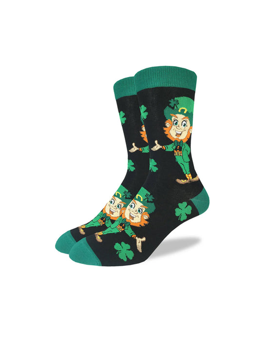 « Saint Patrick's Day Leprechaun » Chaussettes pour hommes