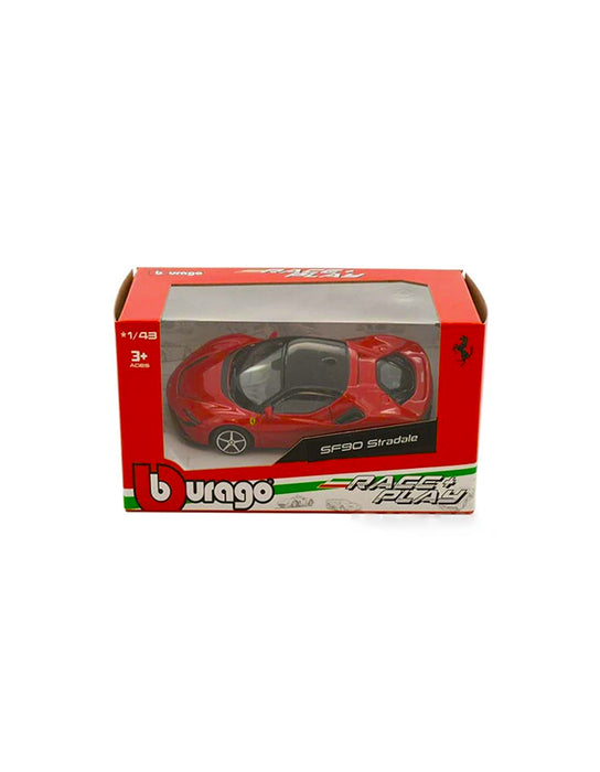 Bburago - Ferrari SF90 Stradale 1:43 (Race + Play)