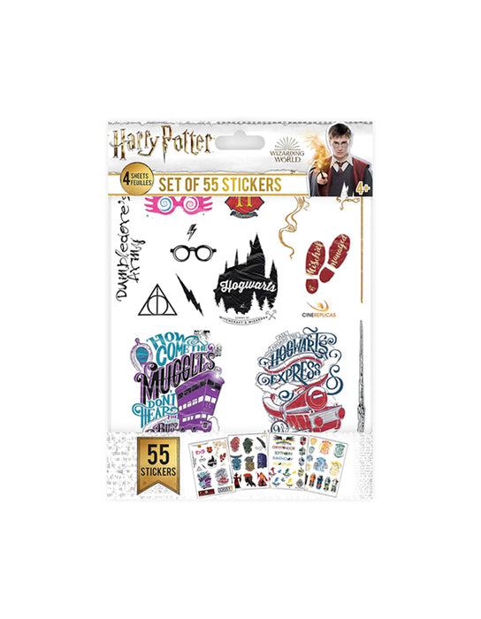 Harry Potter - Autocollants (Ensemble en 55 pièces)
