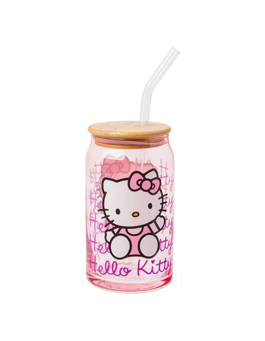 Hello Kitty - Bouteille d'eau gradient de Hello Kitty (Verre)