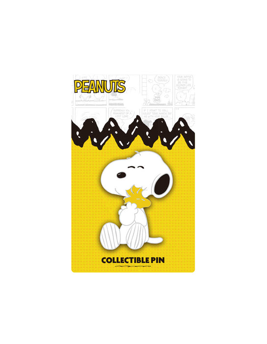 Peanuts - Épingle en émail de Snoopy & Woodstock