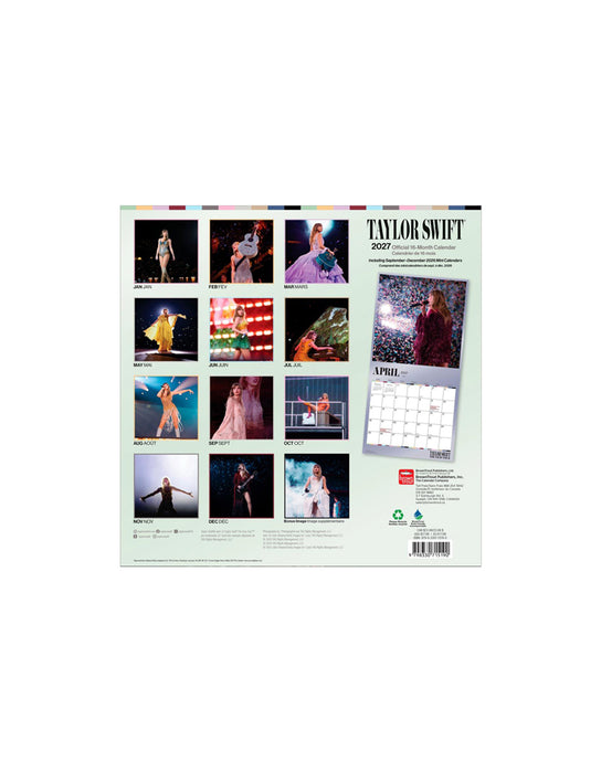 Taylor Swift - Calendrier 2027 (Bilingue)
