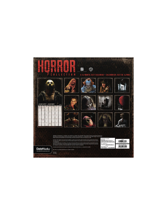 Horror Collection - Calendrier 2026-27 (Bilingue)