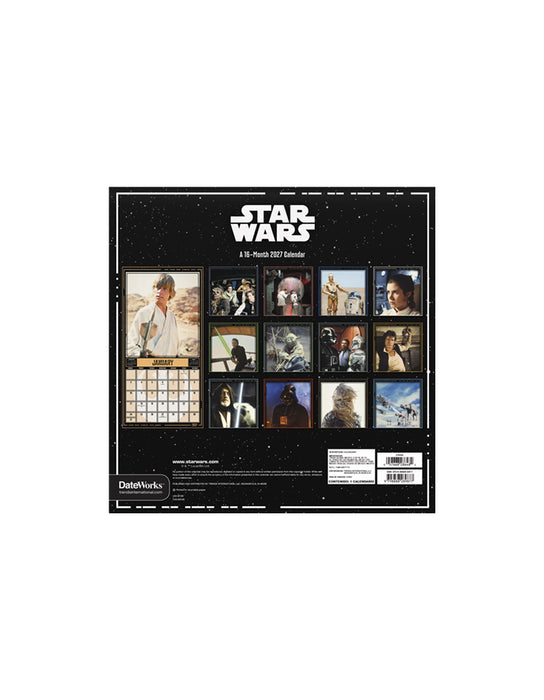 Star Wars - Calendrier 2026-27 (Anglais)