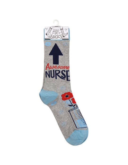 Primitives by Kathy - « Awesome Nurse » chausettes pour femmes