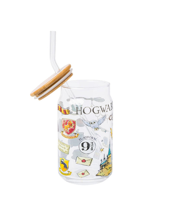 Harry Potter - Hogwarts Platform 9 ¾ Water Bottle (Glass)