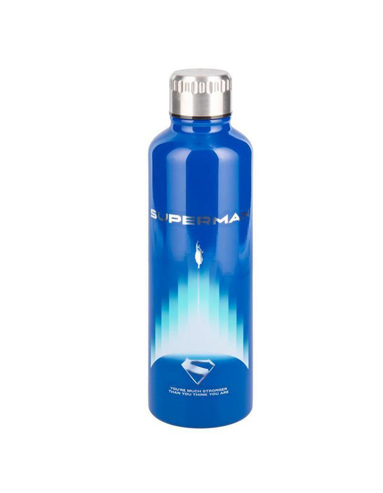 Superman - Bouteille d'eau métal théâtrale