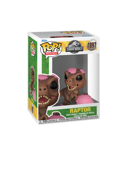 Jurassic World - Pop de Raptor (Oeuf rose)