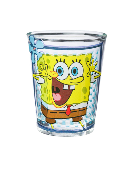 Spongebob Squarepants - Ensemble de verrerie (Carrés à carreaux)