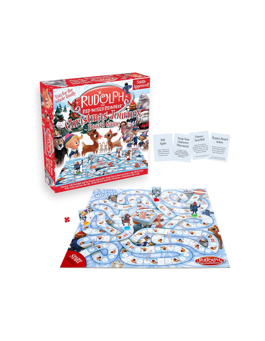 Rudolph The Red Nose Reindeer - Christmas Journey Board Game