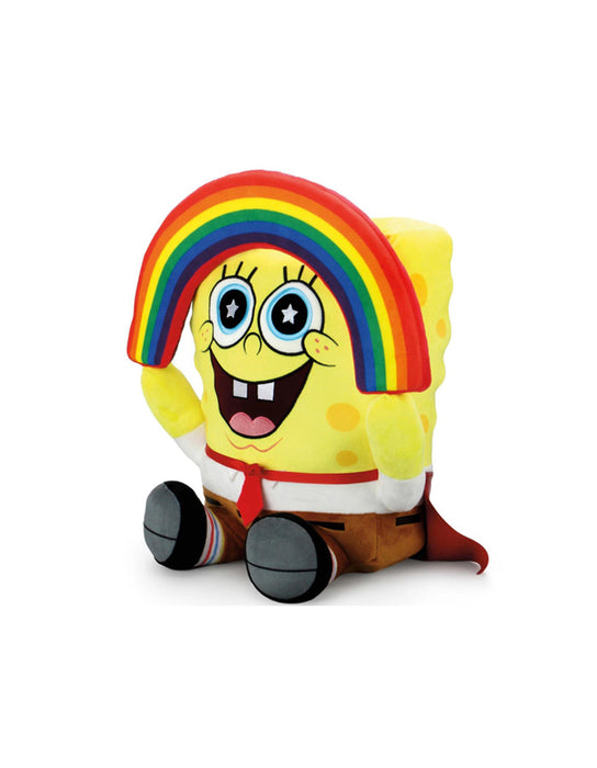 Peluche de Spongebob (avec arc-en-ciel)