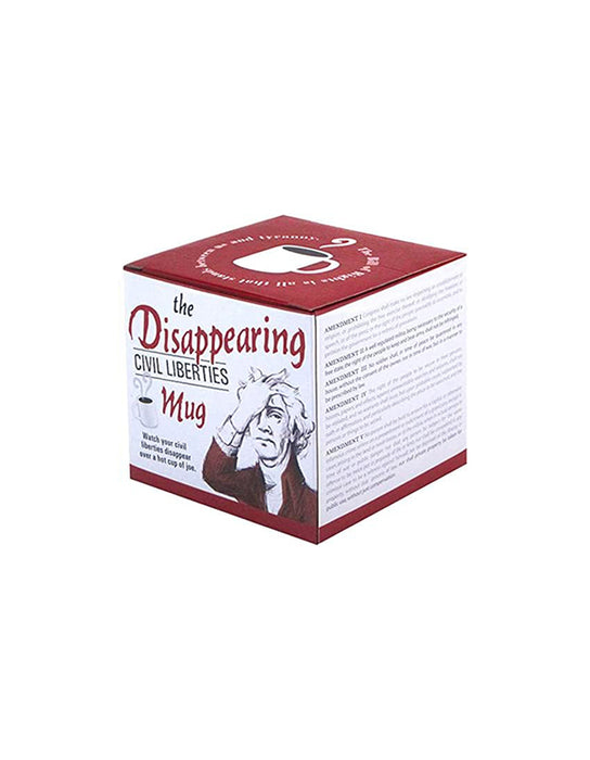 "The Disappearing Civil Liberties" Mug (Heat Change)