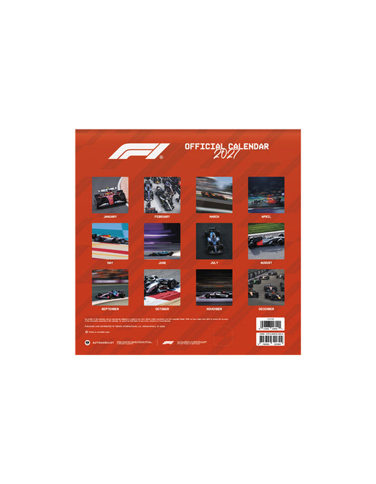 F1 - Calendrier 2026-27 (Anglais)
