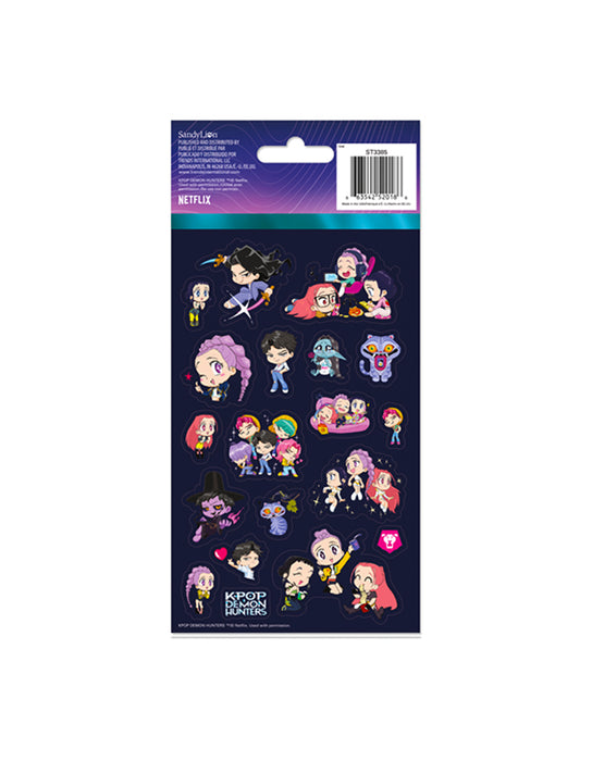 KPop Demon Hunters - Standard 4 Sheet Stickers