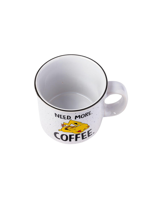 Pokémon - Tasse voyage de Pikachu « Need More Coffee. »