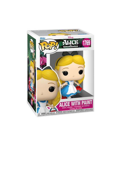 Alice au pays des merveilles - Pop de Alice (avec la peinture)