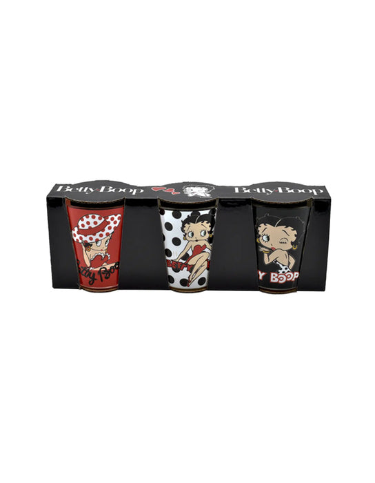 Betty Boop - Set of 3 Shots (Multicolor)
