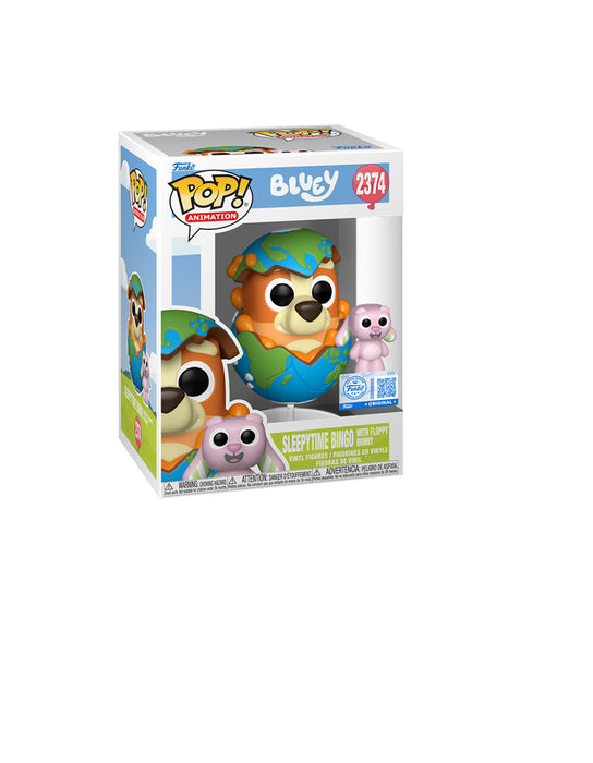Bluey - Pop de Sleepytime Bingo avec Floppy Bunny