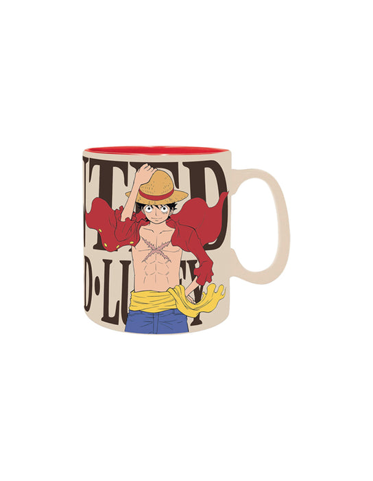 One Piece - Coffret cadeau avec tasse à café et dessous de verre