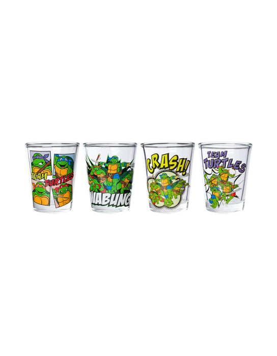 Teenage Mutant Ninja Turtles - Glassware Set (Comic Book Style)