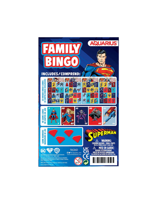 Superman - Family Bingo