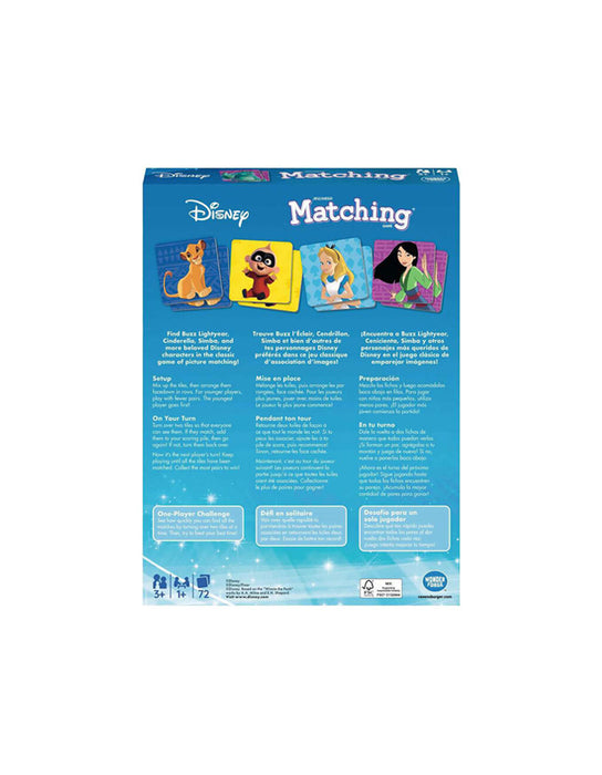 Disney - Matching Game (Édition Disney/Multilingue)