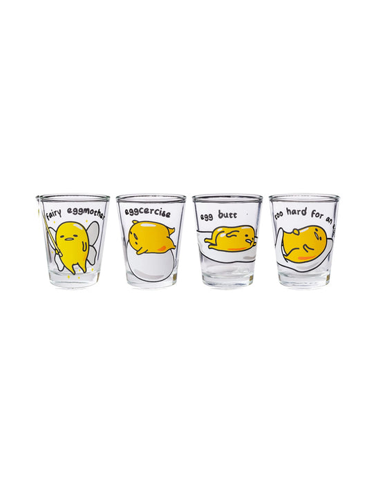 Gudetama - Glassware Set (Egg Pose)