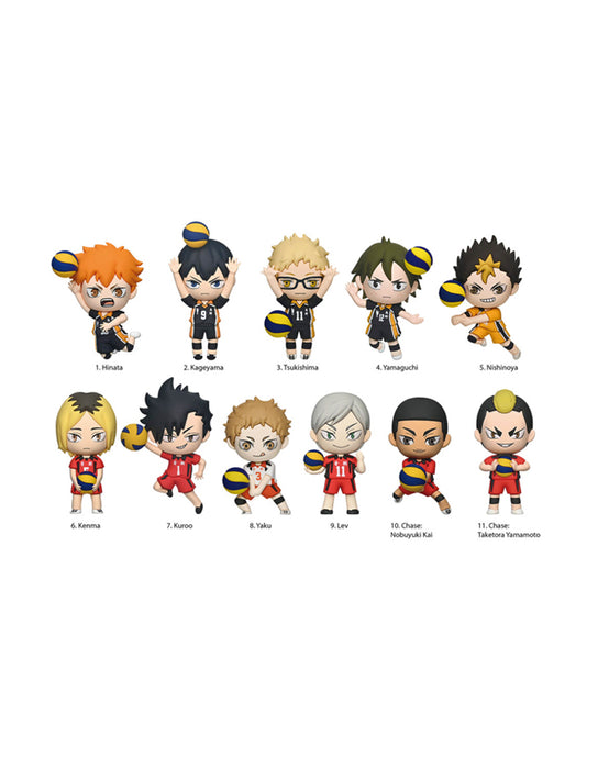 Haikyuu!! - Pince à sac 3D Série 4