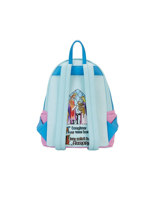 Loungefly - Sac à dos de La Belle au bois dormant (Verre coloré)