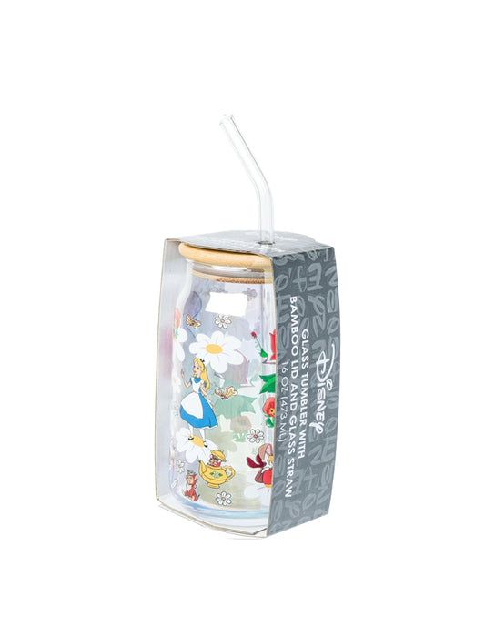 Alice au pays des merveilles - Bouteille d'eau « Wild Flower » (Verre)