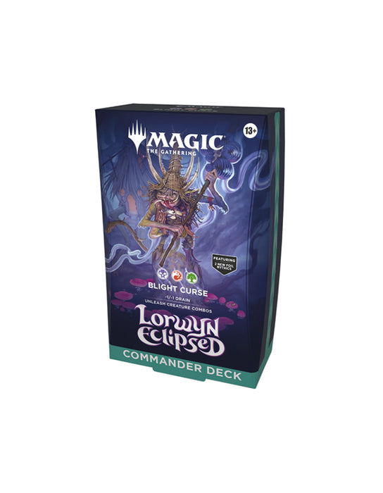 Magic the Gathering - Lorwyn Eclipsed Commander Deck (Blight Curse)