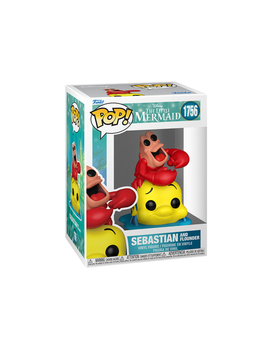 The Little Mermaid - Sebastian with Flounder Pop