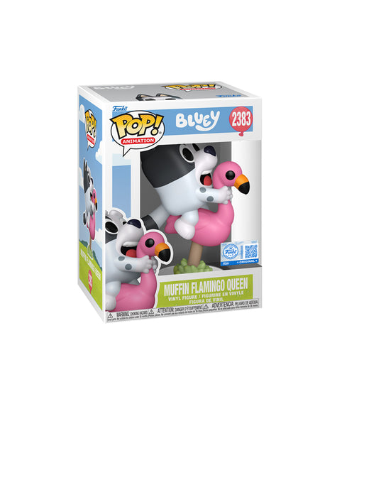 Bluey - Muffin Flamingo Queen Pop