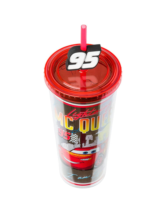 Cars - Lightning McQueen Straw Cup