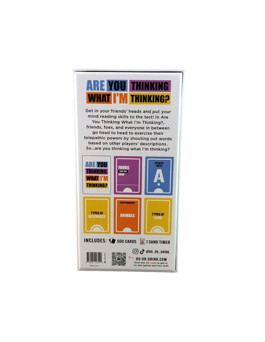 Are You Thinking What I'm Thinking?