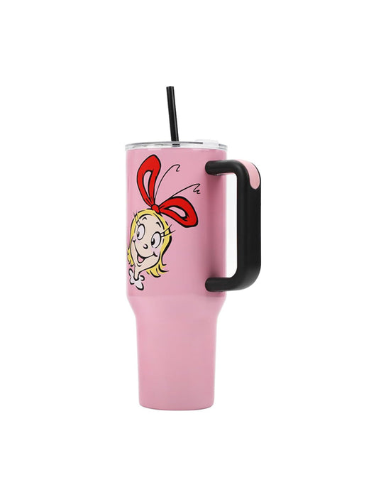 Le Grincheux - Gobelet en paille de Cindy Lou Who
